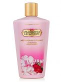 Hidratante Corporal Victoria's Secret - Strawberries & Champ